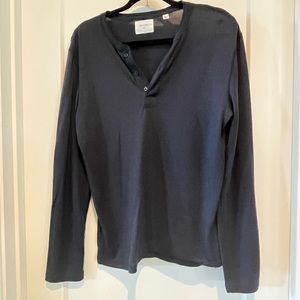 Black Billy Reid long sleeve T